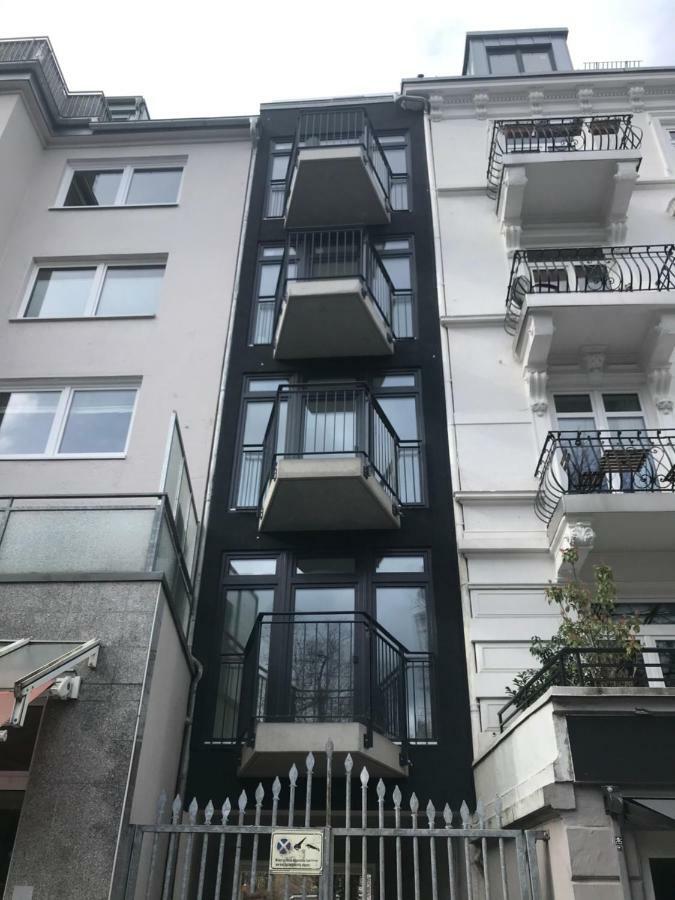 Apartmenthaus Hamburg Eppendorfer Weg Exterior foto