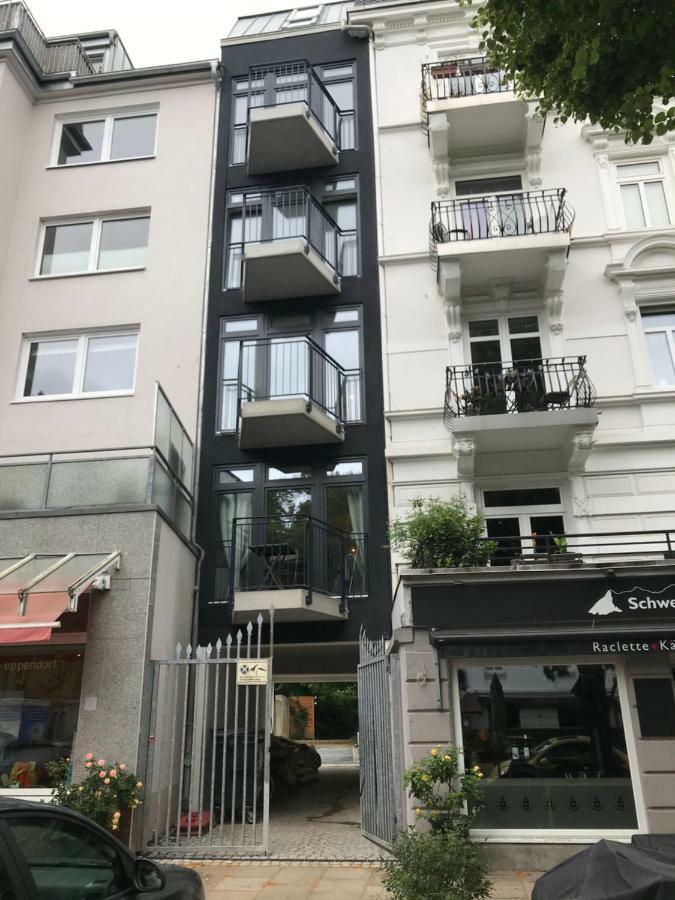 Apartmenthaus Hamburg Eppendorfer Weg Exterior foto